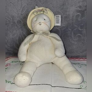 Hallmark Bunnies by the Bay  Rabbit Stuffed Animal Plush Bunny  Vintage 2002